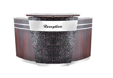 ACCASI Reception Counter- Cherry SalonSpaStore.com