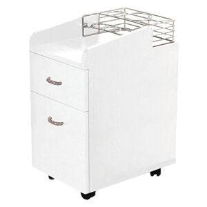 Accessory Cart TR03 White SalonSpaStore.com