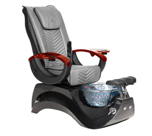 Alden Crystal Pedicure Spa Chair SalonSpaStore.com