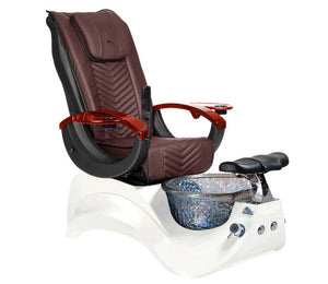 Alden Crystal Pedicure Spa Chair SalonSpaStore.com