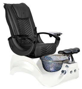 Alden Crystal Pedicure Spa Chair SalonSpaStore.com