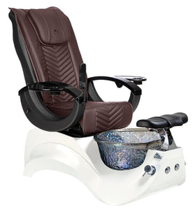 Alden Crystal Pedicure Spa Chair SalonSpaStore.com