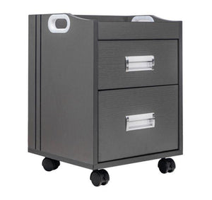 Elevate Mani Pedi Trolley Cart Gray SalonSpaStore.com