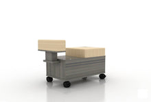 Beautiful Pedicure Technician Cart with Footrest SalonSpaStore.com