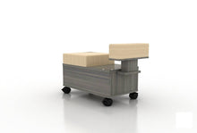 Beautiful Pedicure Technician Cart with Footrest SalonSpaStore.com