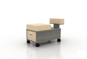 Beautiful Pedicure Technician Cart with Footrest SalonSpaStore.com