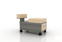 Beautiful Pedicure Technician Cart with Footrest SalonSpaStore.com