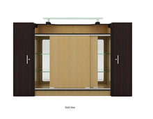 Berkeley Reception Desk with Side Cabinets SalonSpaStore.com