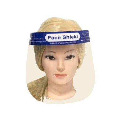 Blue Reusable Face Shield - 10 Pack SalonSpaStore.com