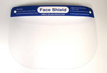 Blue Reusable Face Shield SalonSpaStore.com