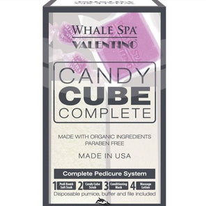 Candy Cube Complete, 7in1 Disposable Manicure/Pedicure Kit Lavender SalonSpaStore.com