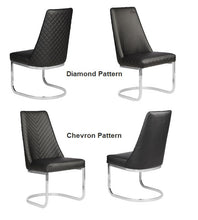 Chevron, Diamond Chrome Customer Chair, Client Chair SalonSpaStore.com