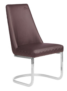 Chevron, Diamond Chrome Customer Chair, Client Chair SalonSpaStore.com