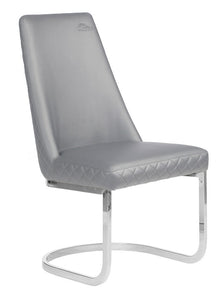 Chevron, Diamond Chrome Customer Chair, Client Chair SalonSpaStore.com