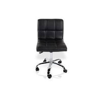 Cookie Technician Stool - Pedicure or Manicure Height Black SalonSpaStore.com