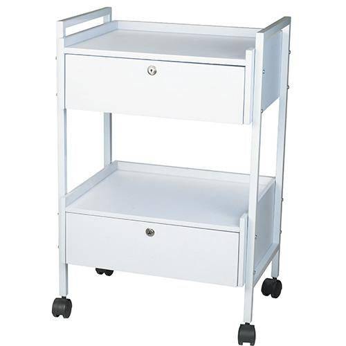 Dante+ Plus Salon Trolley - 2 Locking Drawers SalonSpaStore.com