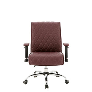 Delia Diamond Tufted Customer, Office Chair - 5 Colors Burgundy SalonSpaStore.com