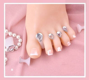 Designer Toe Separators for Home or Salon - Diamonds SalonSpaStore.com