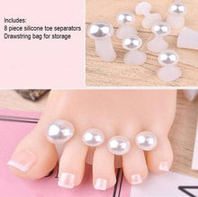 Designer Toe Separators for Home or Salon - Pearls SalonSpaStore.com