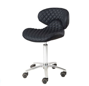 Diamond Manicure Technician Stool Black SalonSpaStore.com