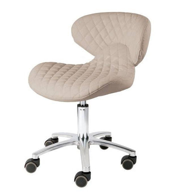 Diamond Pedicure Technician Stool - 4 Color Choices Khaki SalonSpaStore.com