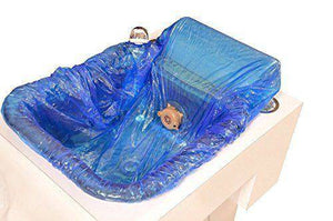 Disposable Pedicure Tub Liners - 200 pcs - One Size Fits All - Blue SalonSpaStore.com