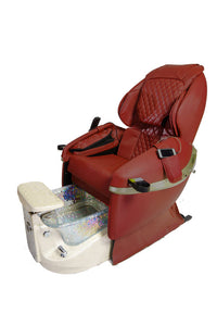 Diva Deluxe Pedicure Spa - Full Body Massage Chair SalonSpaStore.com