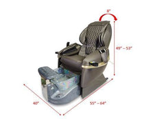 Diva Deluxe Pedicure Spa - Full Body Massage Chair SalonSpaStore.com