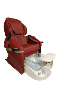 Diva Deluxe Pedicure Spa - Full Body Massage Chair SalonSpaStore.com