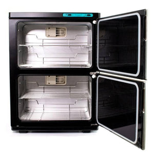 Double Door Stainless Towel Warmer SalonSpaStore.com