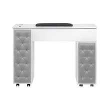 Drexel Tufted Single Manicure Nail Table - 4 Colors SalonSpaStore.com