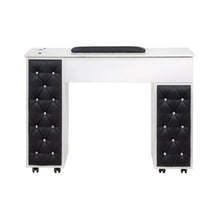 Drexel Tufted Single Manicure Nail Table - 4 Colors SalonSpaStore.com