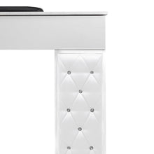 Drexel Tufted Single Manicure Nail Table - 4 Colors SalonSpaStore.com