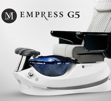 Empress G5 Pedicure Spa Chair Dark Blue Tub