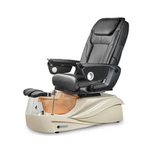 Empress RXO with Black Upholstery and Bone Color Base with Gold Color Bowl