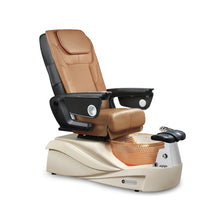 Empress RXO with Mocha Upholstery and Bone Base with Gold Bowl