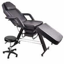 Facial Bed w/ Stool and Drawers Black SalonSpaStore.com