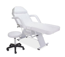 Facial, Waxing, Tattoo Bed with Stool - White or Black SalonSpaStore.com