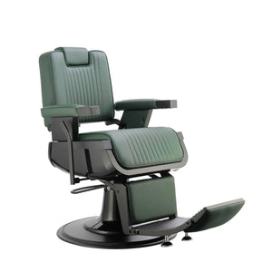 Sherman Barber Chair Green SalonSpaStore.com