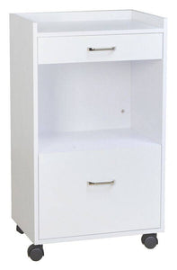 Hot Towel Cabinet, Sterilizer, Treatment Cart White SalonSpaStore.com