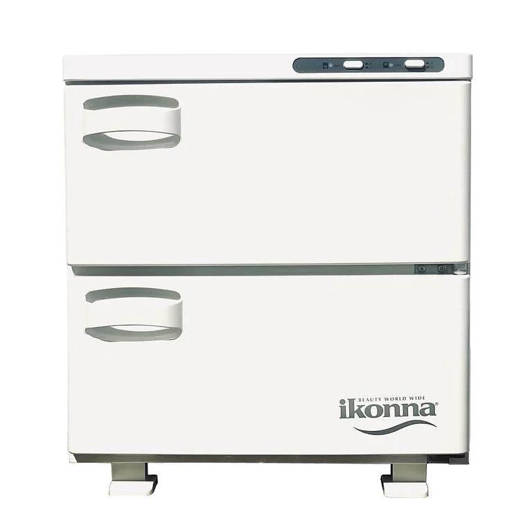 Ikonna Hot Towel Warmer Cabinet - 3 Sizes Double SalonSpaStore.com