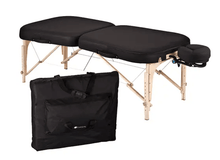 Infinity Conforma Portable Massage Table w/ Headrest & Carry Case Black No SalonSpaStore.com