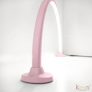 LUNA LED Tabletop Lamp, Pink or White SalonSpaStore.com