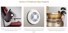 Lenox LX Pedicure Spa SalonSpaStore.com