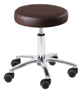 Low Lift Adjustable Technician, Medical Stool Chocolate SalonSpaStore.com