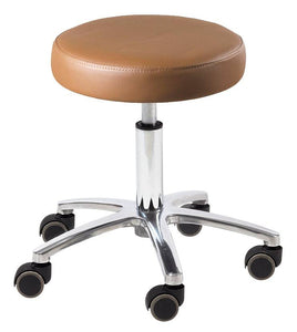 Low Lift Adjustable Technician, Medical Stool Cappuccino SalonSpaStore.com