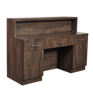 Lume TimberLuxe Reception Desk SalonSpaStore.com