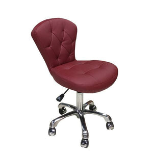 Memory Foam Technician Chair - 4 Colors Burgundy SalonSpaStore.com