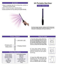 Portable Handheld UV Sterilizing Wand SalonSpaStore.com