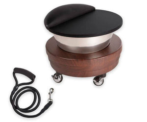 Rolling Foot Bath - Copper or Stainless Steel SalonSpaStore.com